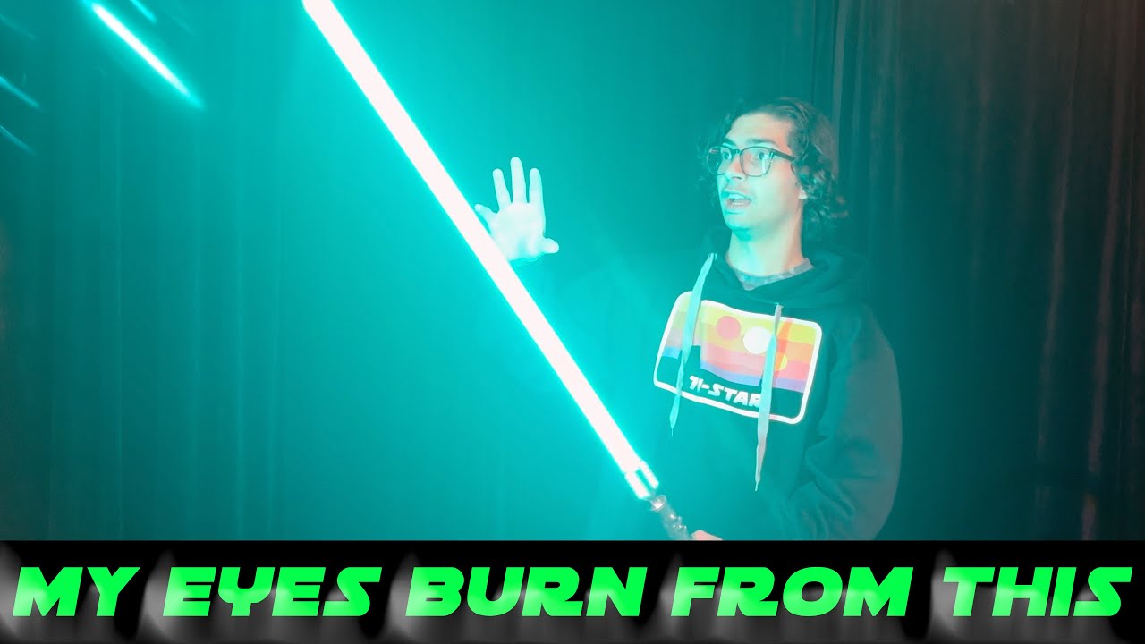 The BRIGHTEST But HARDEST Neopixel Lightsaber Blade To Make - Civilized Sabers [4K]