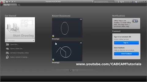 AutoCAD 2015 User Interface Tutorial