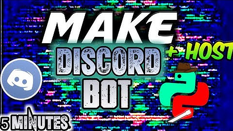 How To Make A Discord Bot.py And Host 24/7