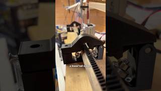 Linear rail for wooden stick