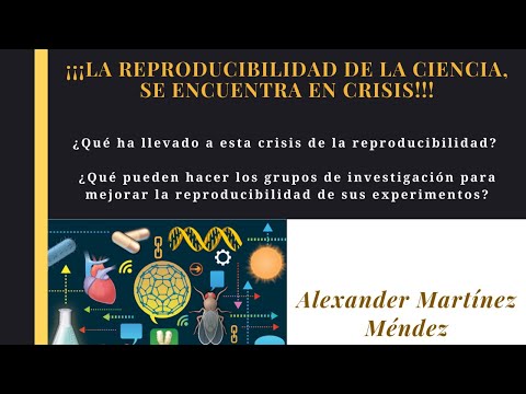 Vídeo: La Crisis De Reproducibilidad De Los Experimentos Científicos - Vista Alternativa