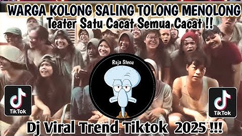 WARGA SALING TOLONG MENOLONG I TEATER SATU CACAT SEMUA CACAT/ TREND VIRAL TIKTOK 2025 !!!