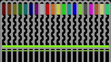 Mix and Separate - The Team Marble Race ASRM 33 in Algodoo