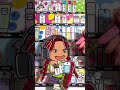 Lulu Paper Dolls Mall Adventures Boo Diaries Roleplay Goth doll goes shopping #dollseries #tocaboca