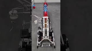 Lever Bot Programming Skills Full Rotation! VEXU 🔥💯 #vexrobotics #pushback #robotics #fyp #fypシ