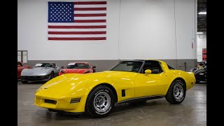 1981 Chevrolet Corvette Test Drive
