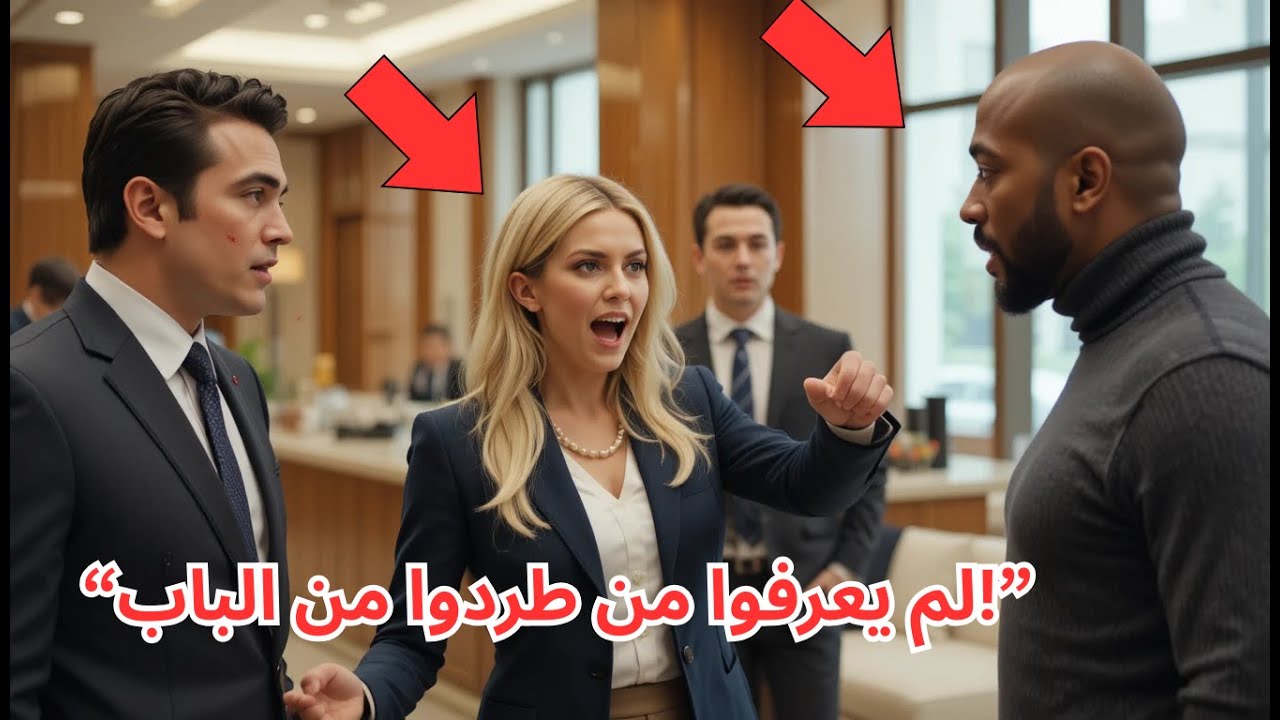 طردوه من باب الشركة لأنه أسود… وبعد دقائق أغلقها بقرار واحد 😱⚖️