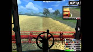 farming simulator 2011 : moisson du blé