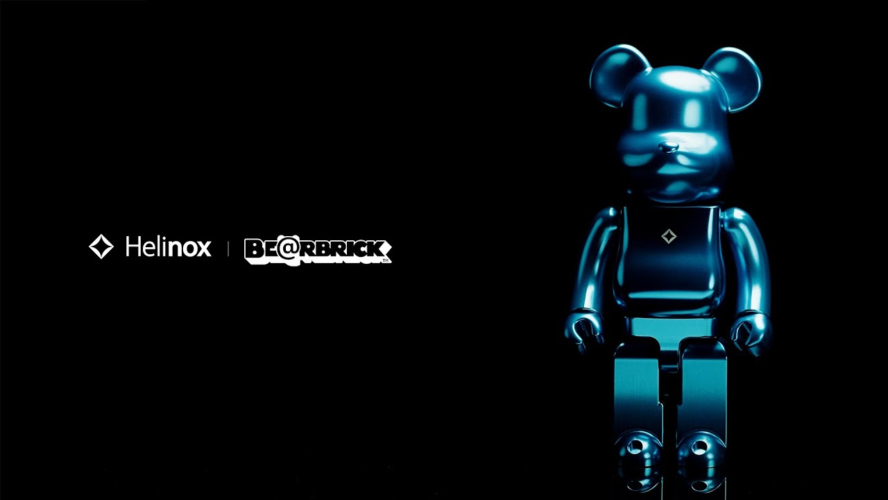 Helinox Crafts Aluminum BE@RBRICK Figures