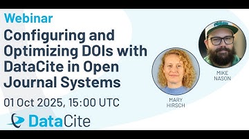 Configuring and Optimizing DOIs with DataCite in Open Journal Systems