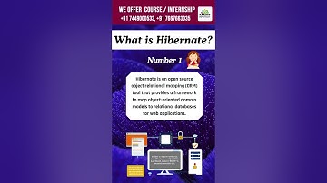 🔥 What is Hibernate Framework | Hibernate Basics | Hibernate | kaashiv venkat #hibernate #shorts