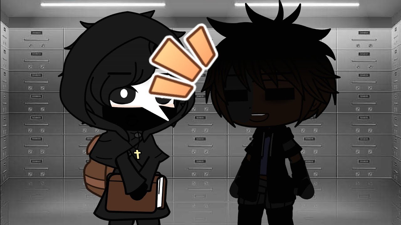 Behind the plague mask? | Gacha Club | SCP | ⚠️ Warning: Blood ⚠️ | My SCP AU