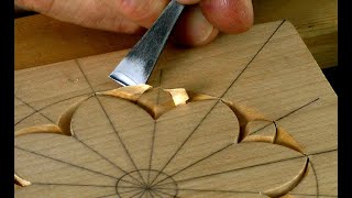 Famous How to Carve a Rosette - 2 Outer Petals Profile