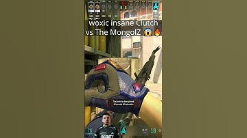 🔥 woxic INSANE CLUTCH vs THE MONGOLZ | FINAL Esports World Cup 2025! 😱💥 #cs2 #clutch #aurora