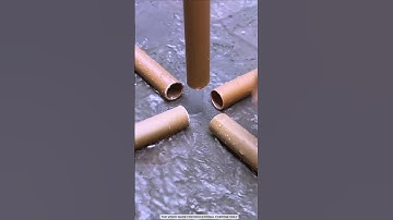 supply water from one pipe to four🤯⚠️ #shortsvideo