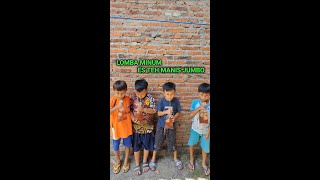 Lomba minum Es Teh Manis jumbo dapat 50 ribu