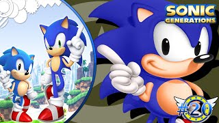 💎Sonic Generations (PC) Español💎 Parte 20 (Desafíos) Sonic Retro