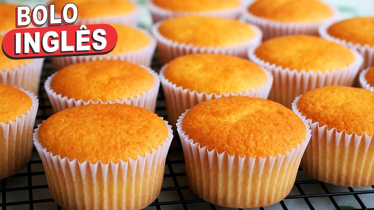 O BOLINHO INGLÊS MAIS FOFINHO DO MUNDO❗😱 RECEITA SIMPLES, RÁPIDA E QUE DERRETE NA BOCA!