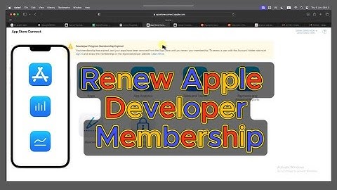 Renew Apple Developer Membership Tutorials 2024