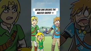 All Links Seeing What Happened To The Master Sword