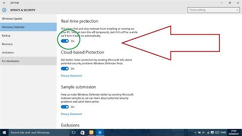 Permanently DISABLE Windows Defender REAL-TIME PROTECTION (Easy)
