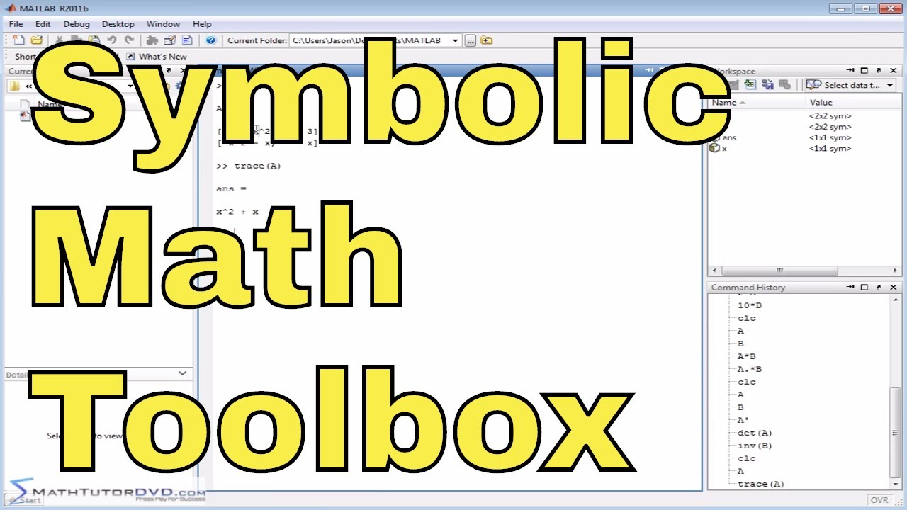 requires symbolic math toolbox