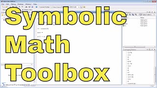 Matlab Tutorial - 48 - Working with Matrices and the Symbolic Math Toolbox