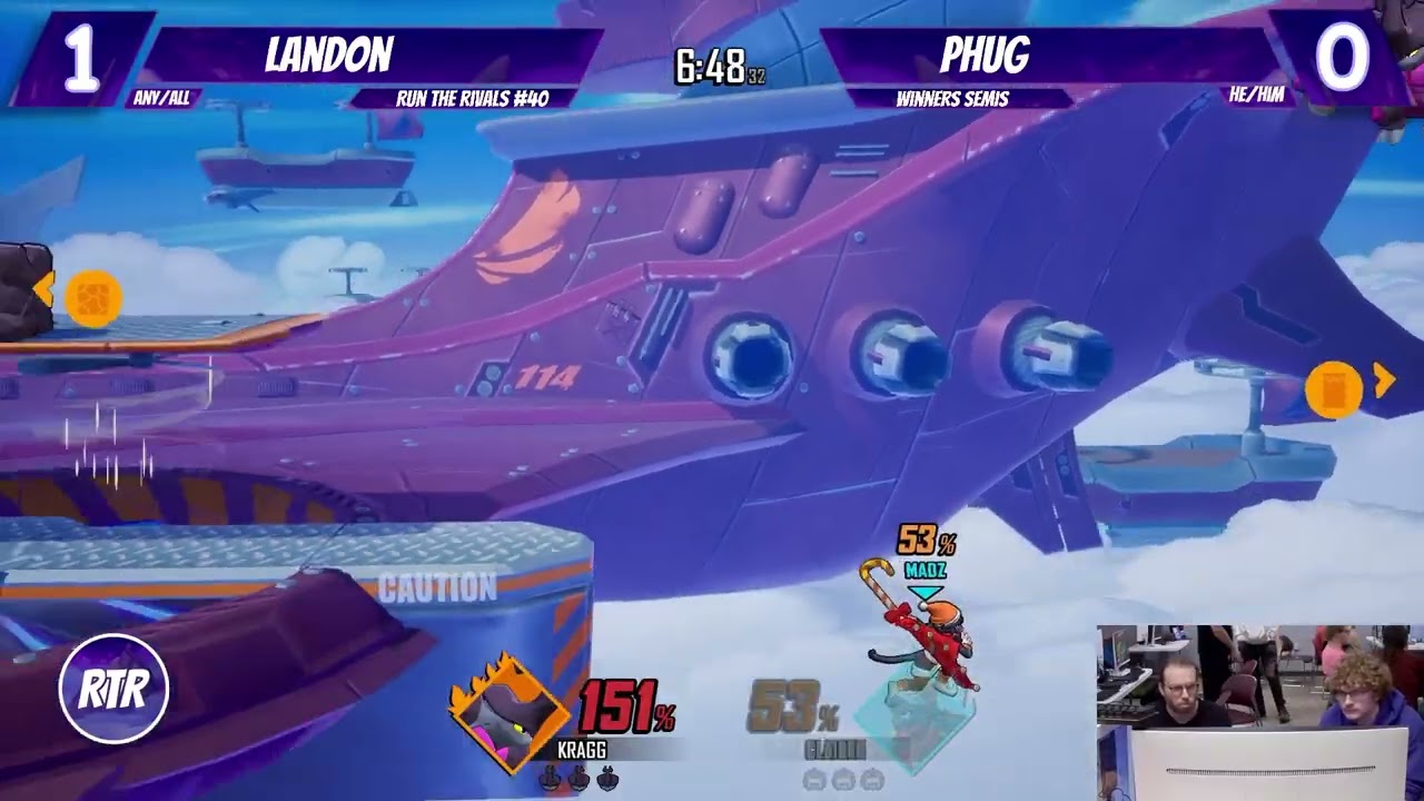 [Run the Rivals #40] Winners Semis - Landon (Clairen) vs. Phug (Kragg)