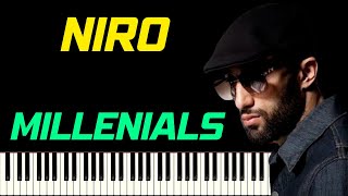 NIRO - MILLENIALS (GÉNÉRATION Y) | PIANO TUTORIEL