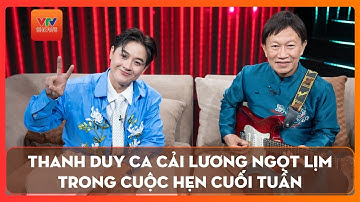 Thanh Duy ca cải lương ngọt lịm trong Cuộc hẹn cuối tuần
