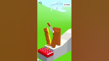 Slice It All! very satisfying and Relaxing Gameplay Shorts