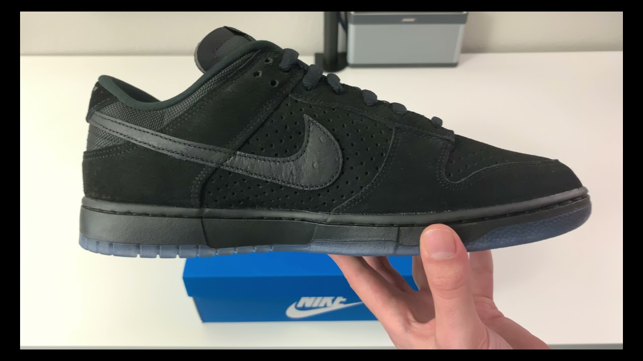 Undefeated Nike Dunk Low SP 5 On It Black Review!