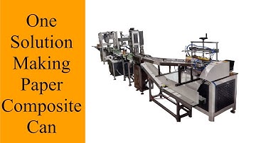 How To Making Paper Composite Can(Full Line)