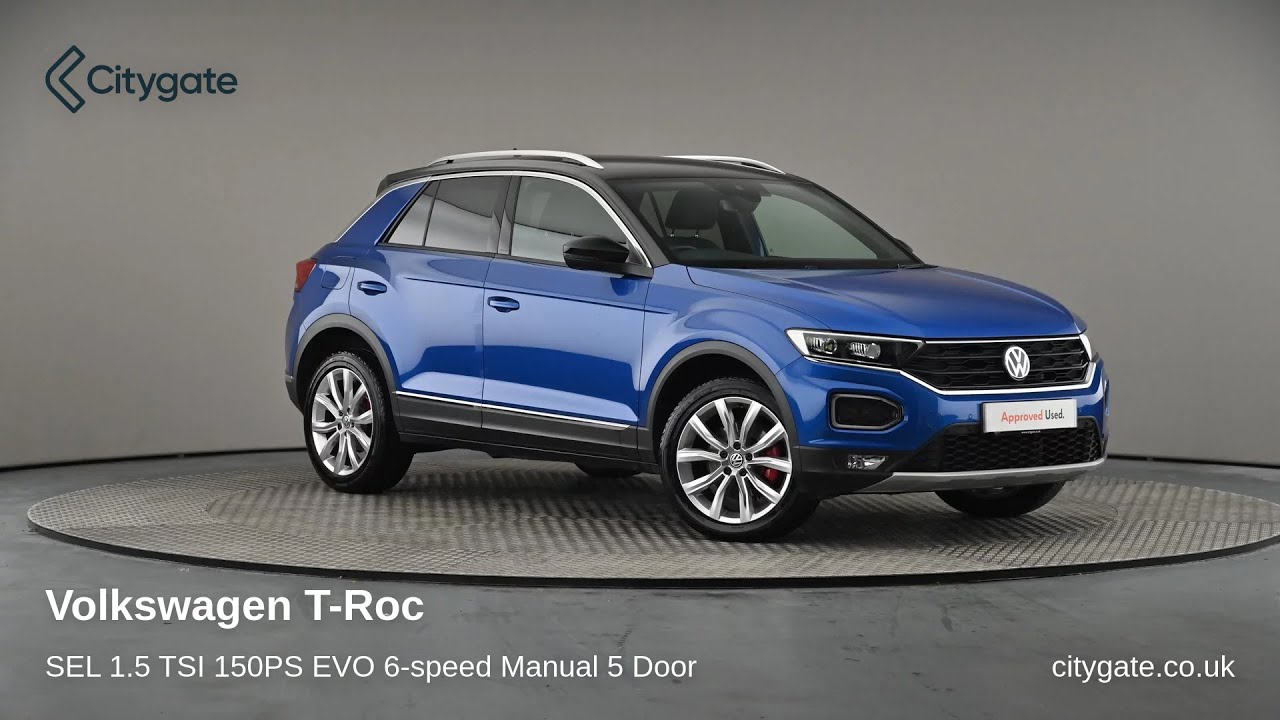 Volkswagen T-Roc - SEL 1.5 TSI 150PS EVO 6-speed Manual 5 Door ...