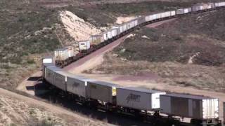 Big Cajona 2009 - Eastbound BNSF Trailer Train 18