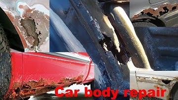 How To Fix Big Rust Holes on Car Without Welding. Any configuration. Repair Rust on your Car