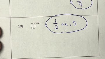 Alg Unit 6 Practice Test; Solutions Video
