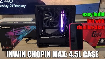 InWin Chopin Max Build | A 4.5L SFF ITX APU Build