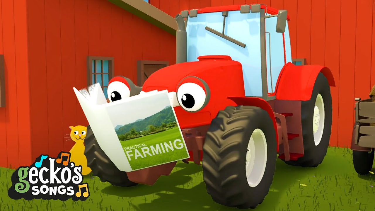 Trevor The Tractor Song Gecko's Garage Songs｜Kids Songs｜Trucks for Kids YouTube
