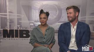 Tessa Thompson \& Chris Hemsworth on Directing Valkyrie Origin Movie