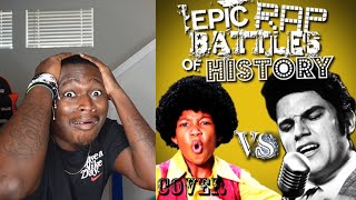 Michael Jackson vs Elvis Presley Epic Rap Battles of History! Reaction