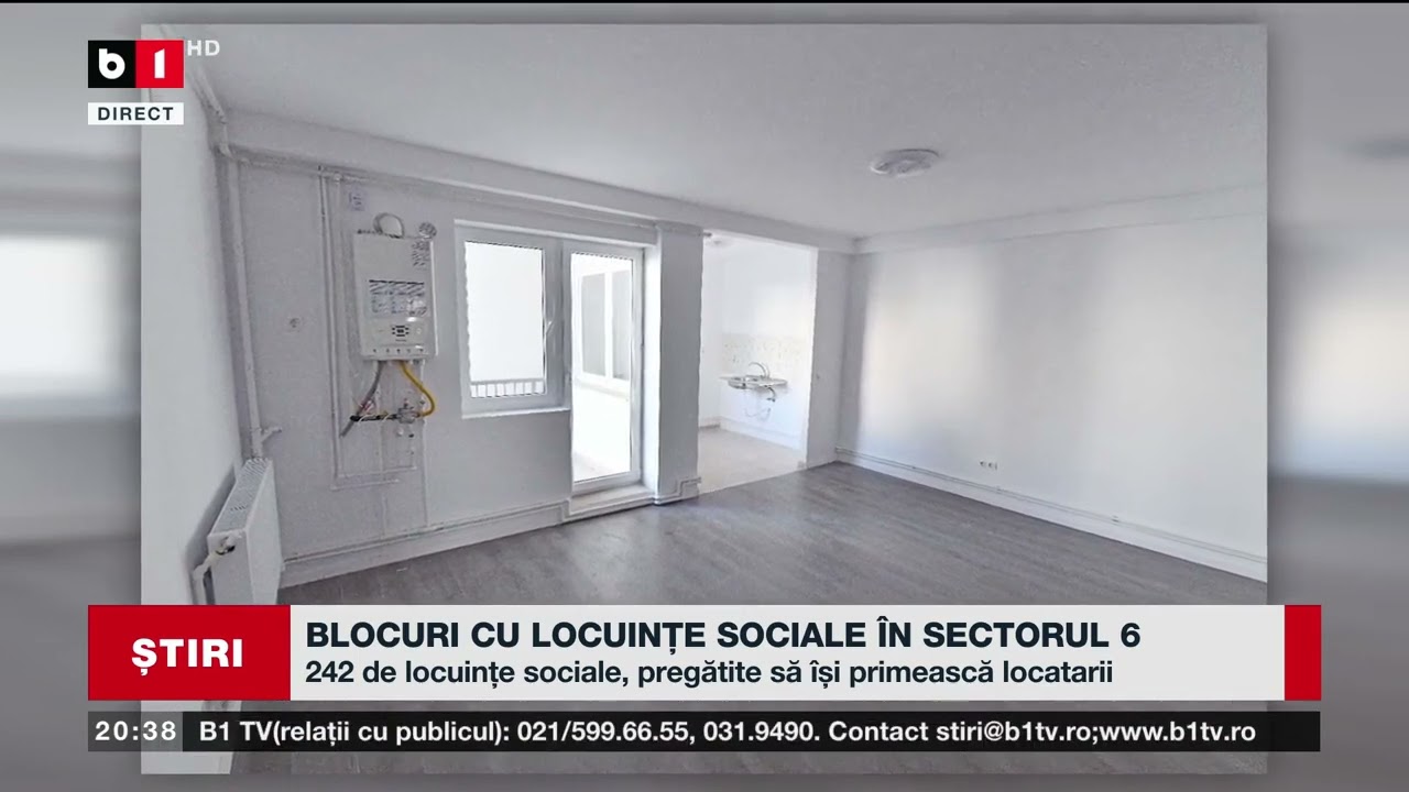 BLOCURI CU LOCUINȚE SOCIALE ÎN SECT.6 /242 DE LOCUINȚE SOCIALE, PREGĂTITE SĂ ÎȘI PRIMEASCĂ LOCATARII