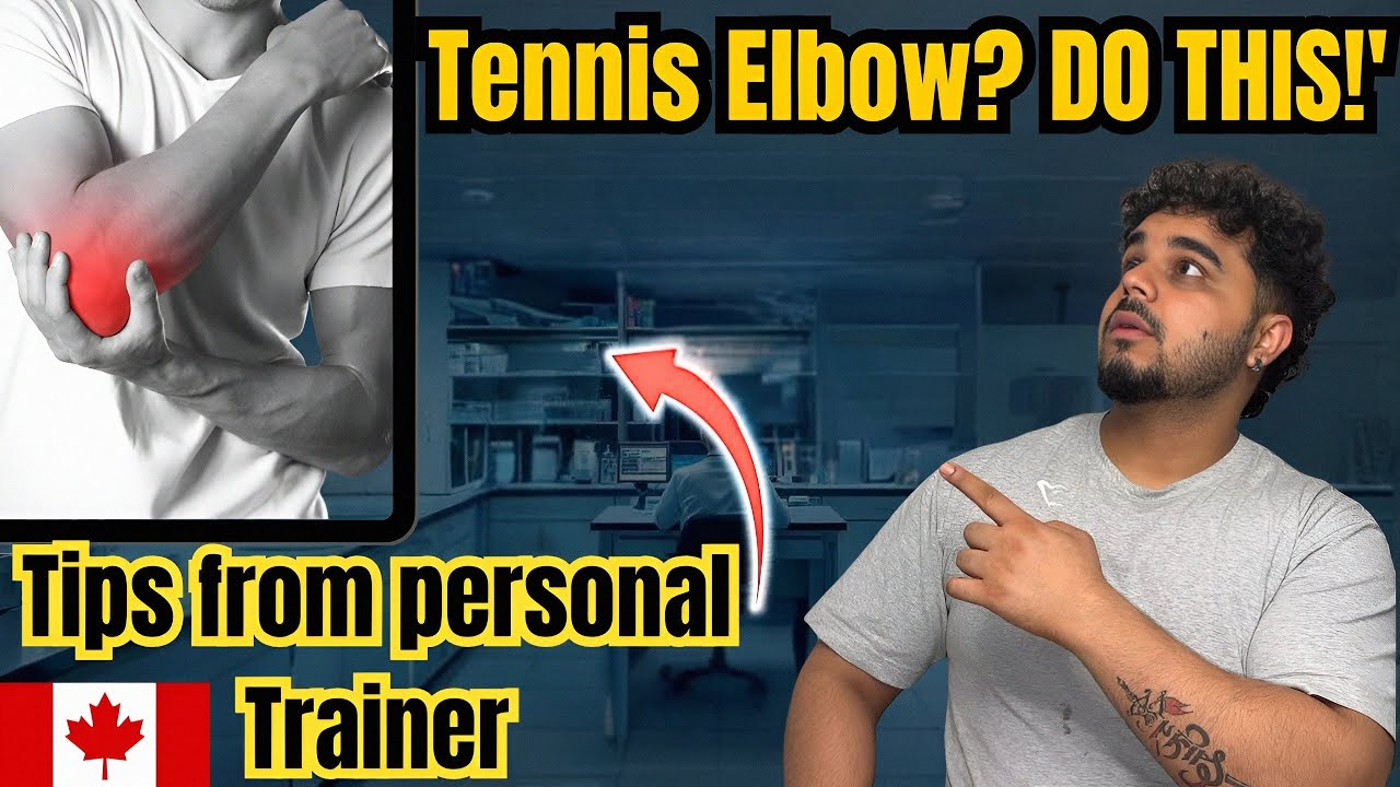 The Best Tennis Elbow Pain Relief Exercises? Here's How to Prevent & Fix It (Trainer Tips!)