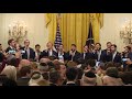 Ystuds a cappella perform at the white house chanukah reception