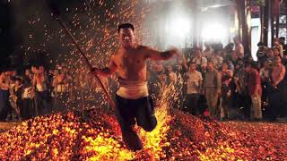 Chinese fire walking festival 'Lianhuo'