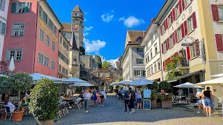 Beautiful Walking Tour in Rapperswil-Jona | Most Beautiful Places in Switzerland 4K