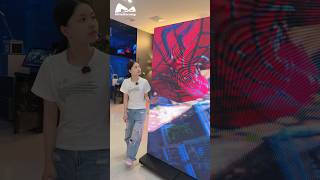 LED folding screen, which can realize multiple splicing#led #leddisplay #ledscreen #ledwall #ledtv