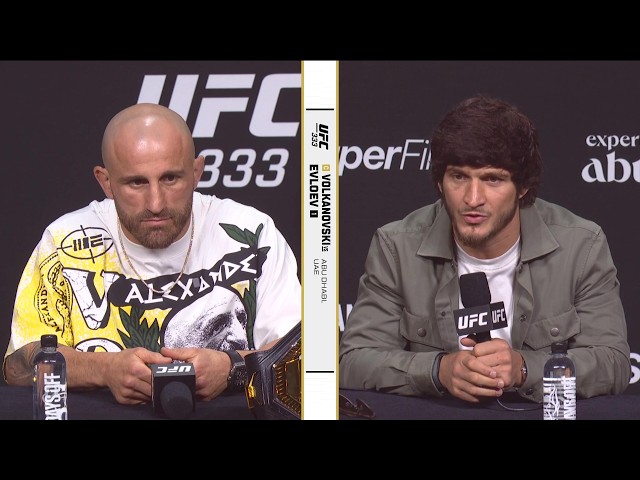 UFC 333: Пресс-конференция