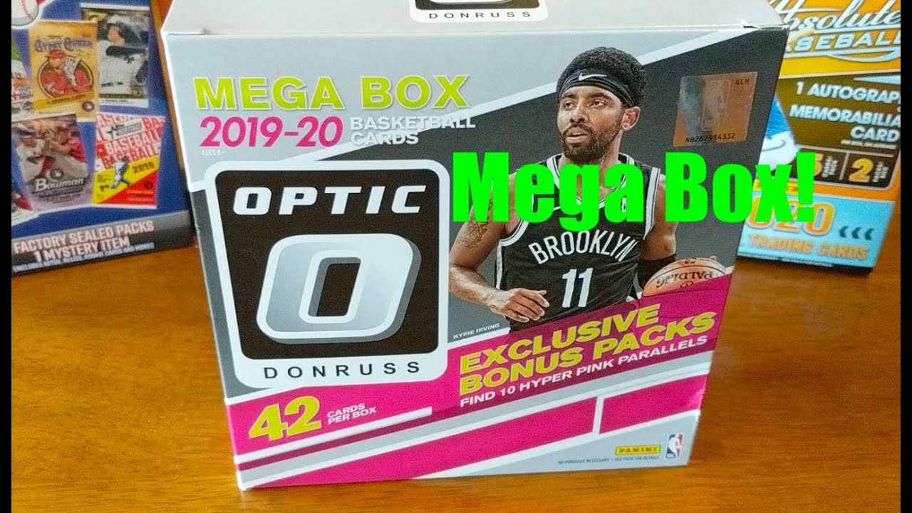Panini Donruss Optic 2019-20 NBA Basketball Mega Box Sealed 