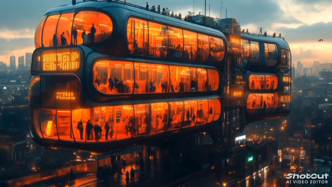 exploring a visual city with AI-powered bus routes